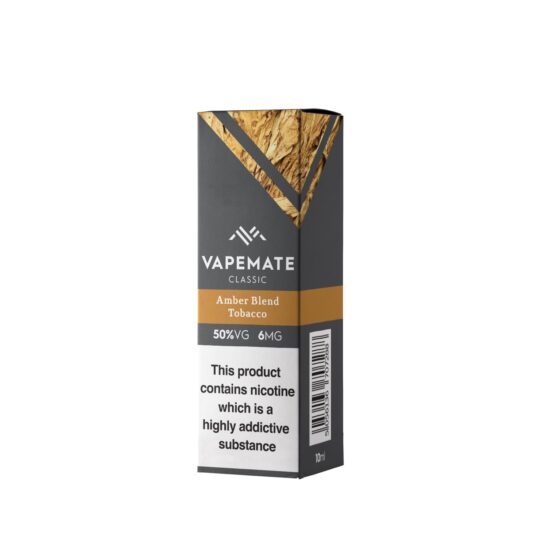 Amber Blend Tobacco E Liquid UK | Vape Juice By Vapemate