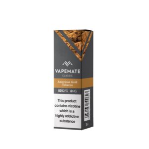 American Gold Tobacco E Liquid UK | Vape Juice By Vapemate