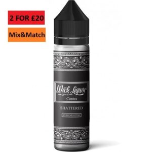 Wick Liquor Contra Shattered E-Liquid UK | 50ml Short Fill