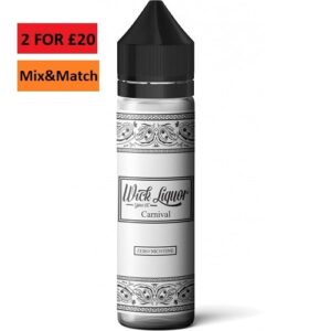 Wick Liquor Carnival E-Liquid UK | 50ml Short Fill
