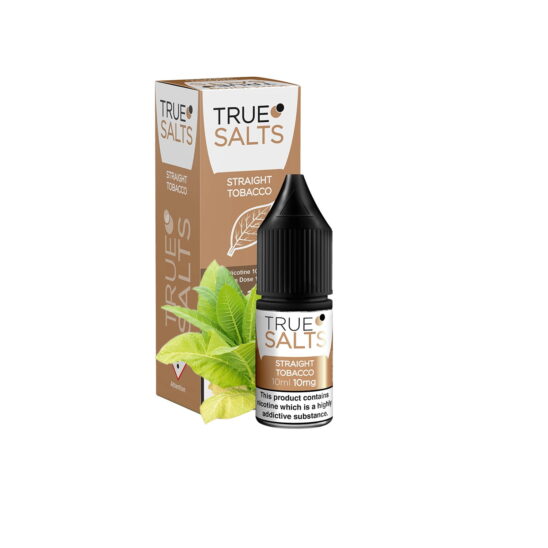 True Salts E Liquid - Straight Tobacco
