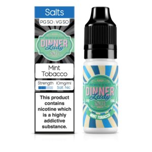 Dinner Lady Mint Tobacco UK in 10ml and 50vg