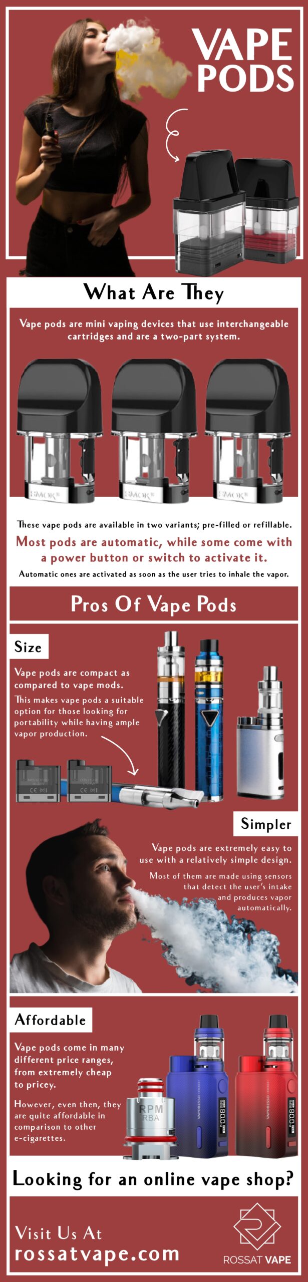 Vape Pods Infographic